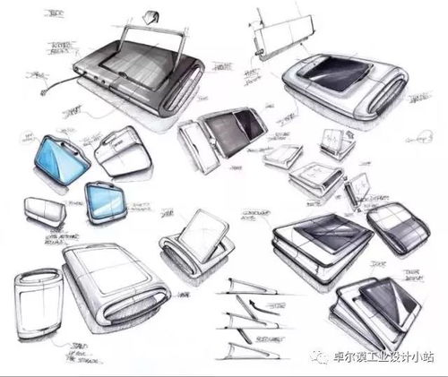 電子產品設計手繪靈感圖 從創意草圖到創新產品的視覺旅程